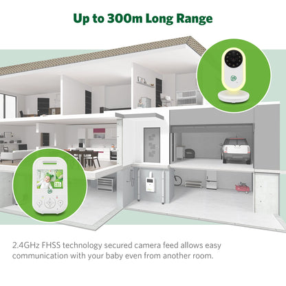 LeapFrog 2.8" Video Baby Monitor with Night Vision