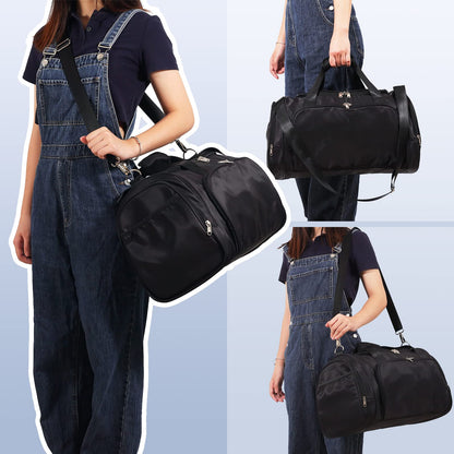 Womens Weekend Duffle Bag with Shoe Compartment