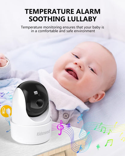 Kidsneed Baby Monitor with Camera and Audio