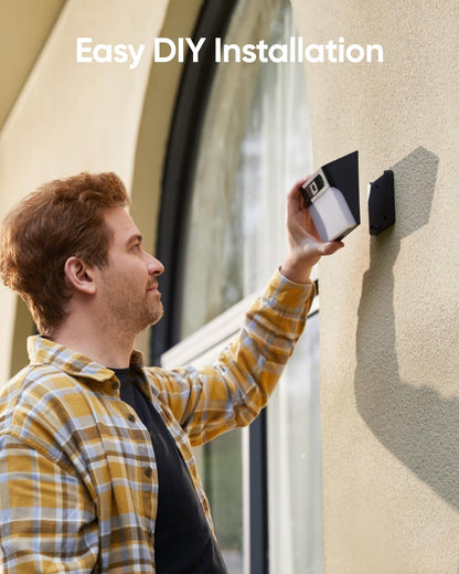 eufy Security Solar Wall Light Camera 2K