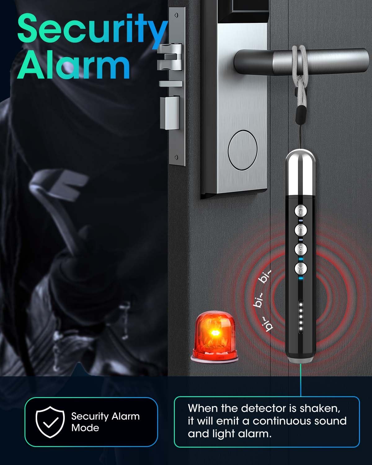 STSVA Camera Detectors,4 in 1 Portable Detector for Home,Hotel,Office,Car,GPS Detector,Wireless Item Finders.