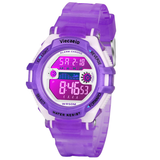 Kids Digital Sport Watch Waterproof for Ages 5-17