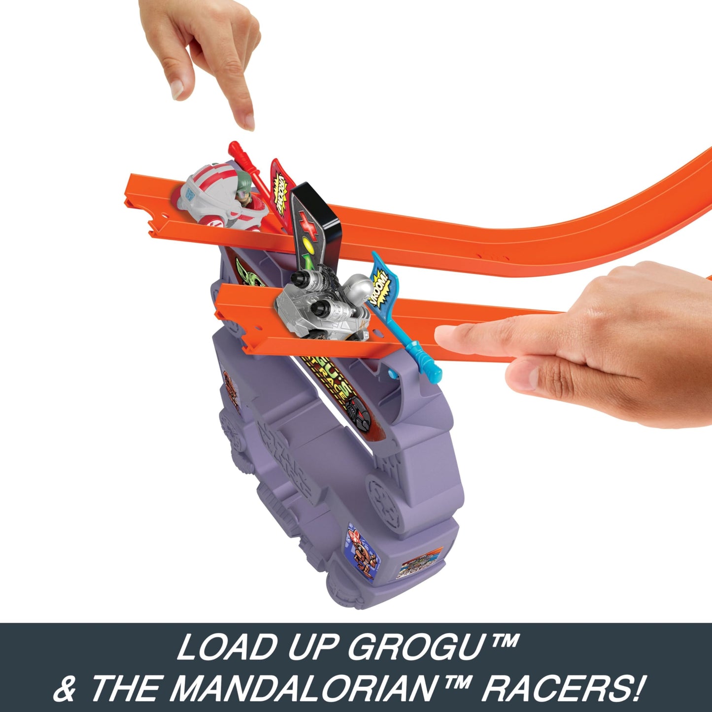 Hot Wheels Star Wars RacerVerse Track Set with Racers