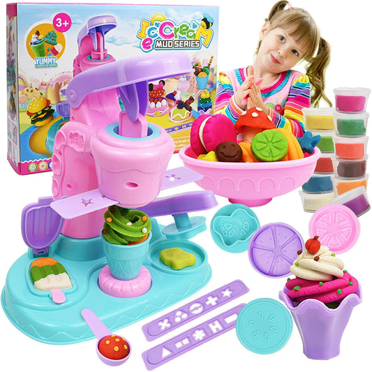 26 PCS Ice Cream Maker Dough Set for Kids