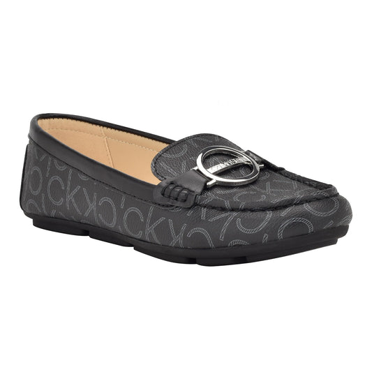 Calvin Klein Women's Layne Loafer, Black 002, 8