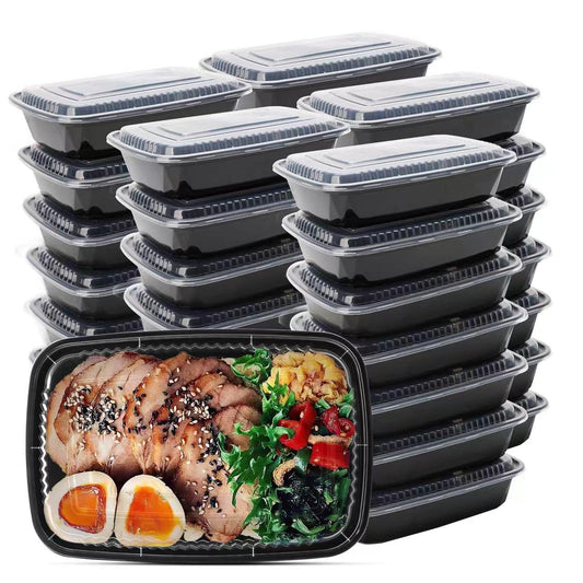 32 oz Meal Prep Containers, 50 Pack, BPA Free