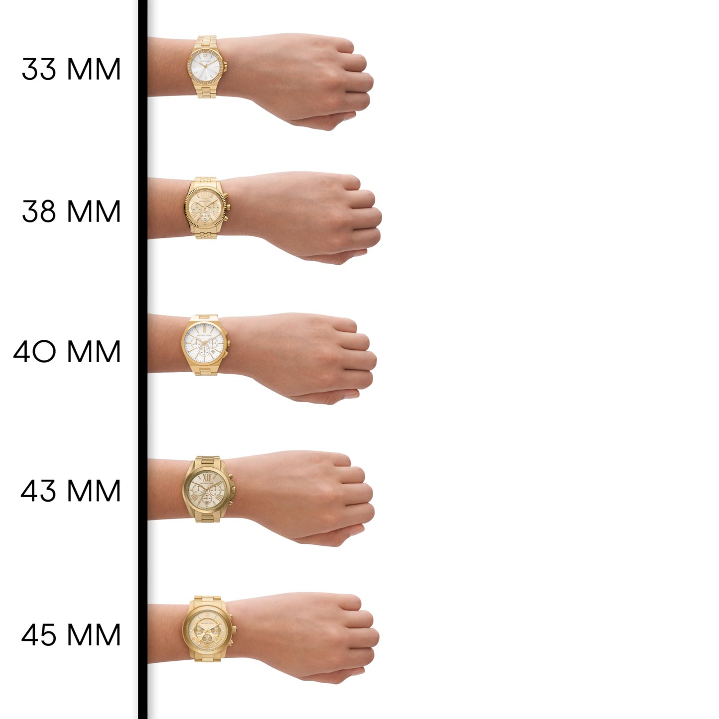 Michael Kors Women's Lexington Quartz Watch - Gold