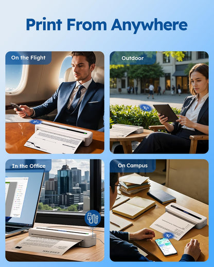 Phomemo Wireless Thermal Printer for Phone & Laptop