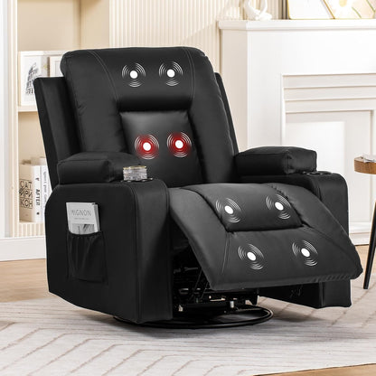 COMHOMA Massage Recliner Chair with Cup Holders