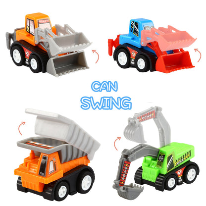 20 Pcs Mini Truck & Race Car Toy Set