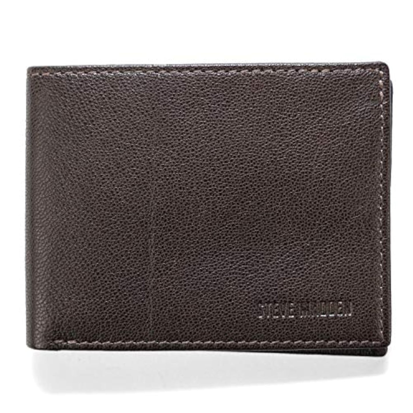 Steve Madden Men's Extra Capacity Leather Wallet