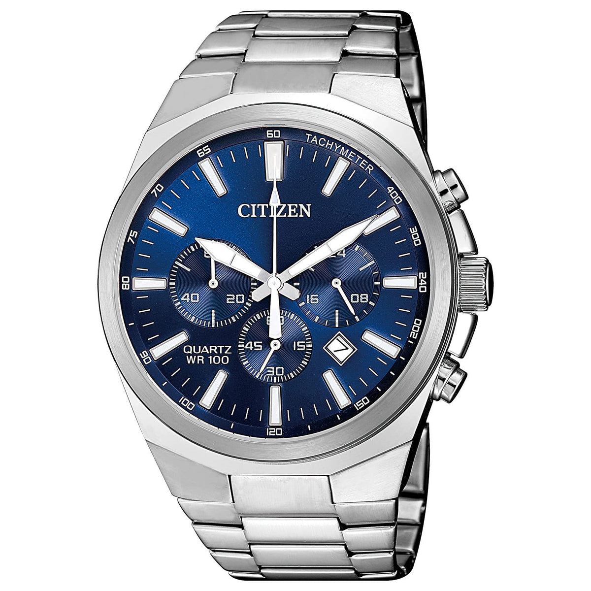 CITIZEN Quartz Stainless Steel 40mm Chronograph Watch