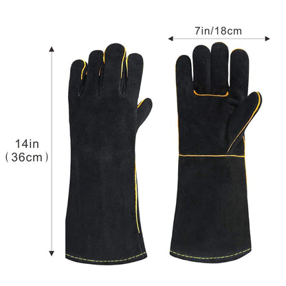 Heat Resistant BBQ Grill Gloves - Long Sleeve