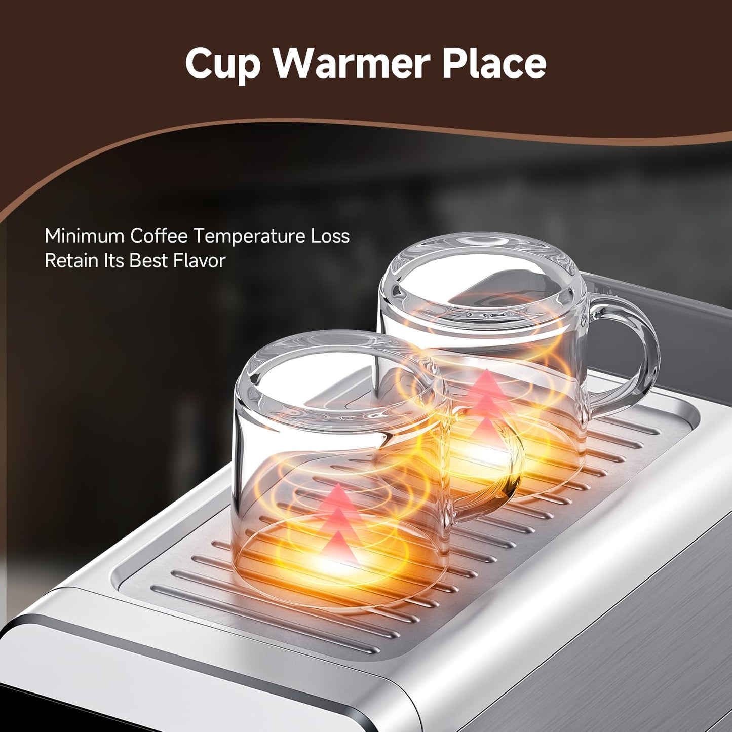 Espresso Machine with 20Bar Pressure System