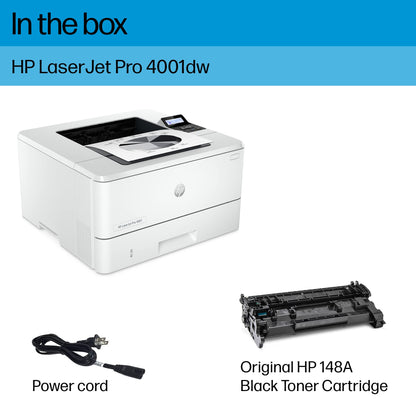 HP LaserJet M209dw Wireless Printer, Print, Fast speeds, Easy setup, Mobile printing,Best-for-small teams