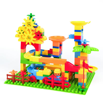 Marble Run Maze Track - STEM Building Blocks