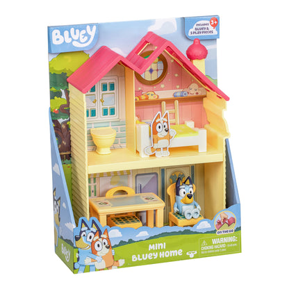 Bluey Mini Home Playset with 5 Accessories