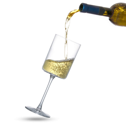 2 Pack JoyJolt Elegant Wine Glass Set