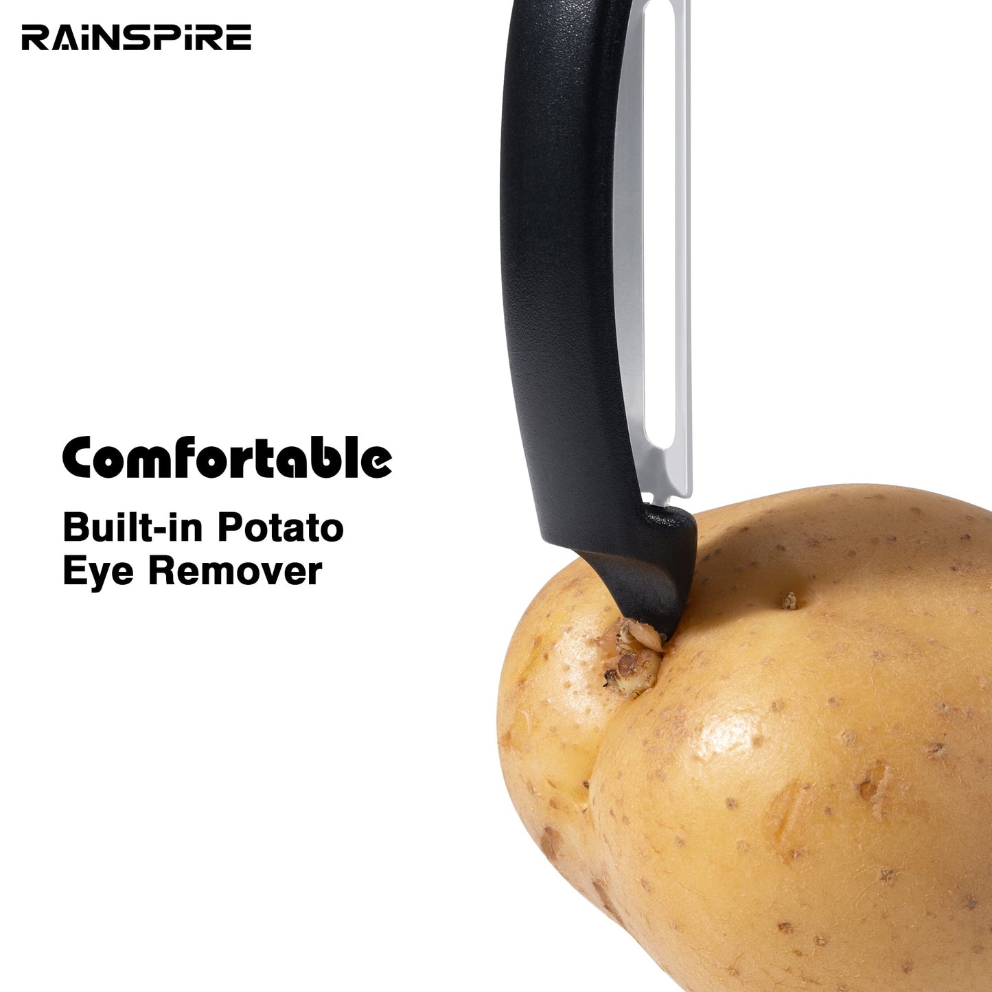 Rainspire 3-Piece Vegetable Peeler Set, Dishwasher Safe