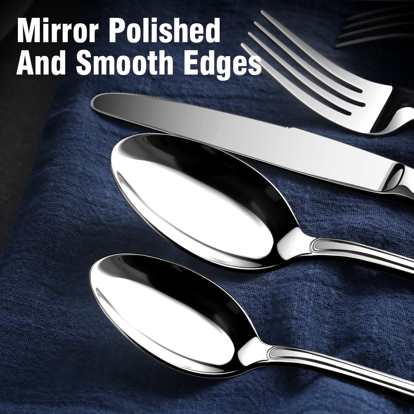Nice Kitchen Silverware Set for 8