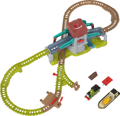 Thomas & Friends Talking Train Set with Percy Engine
