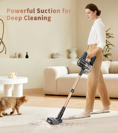 NADALY Cordless Vacuum Cleaner with 45min Runtime