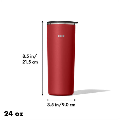 OXO 24oz Insulated Tumbler with Sliding Lid