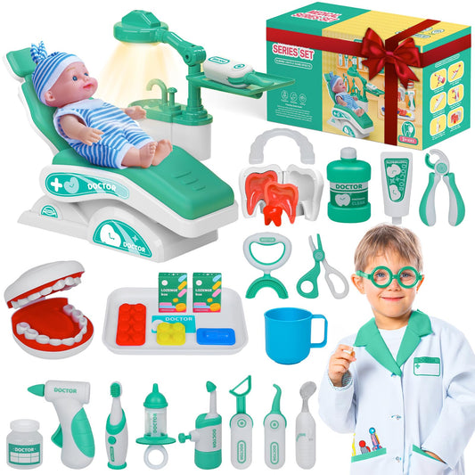 Dentist Play Set for Toddlers 3-5