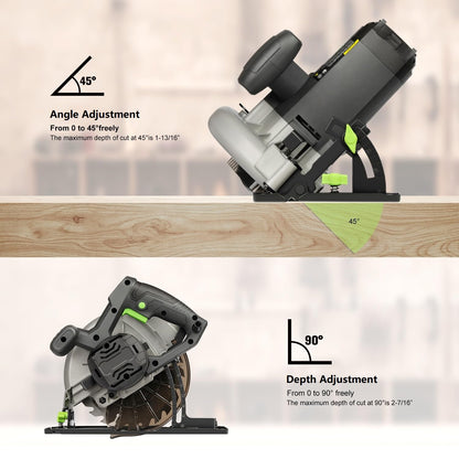 GALAX PRO 11 Amp Circular Saw for Wood Cutting