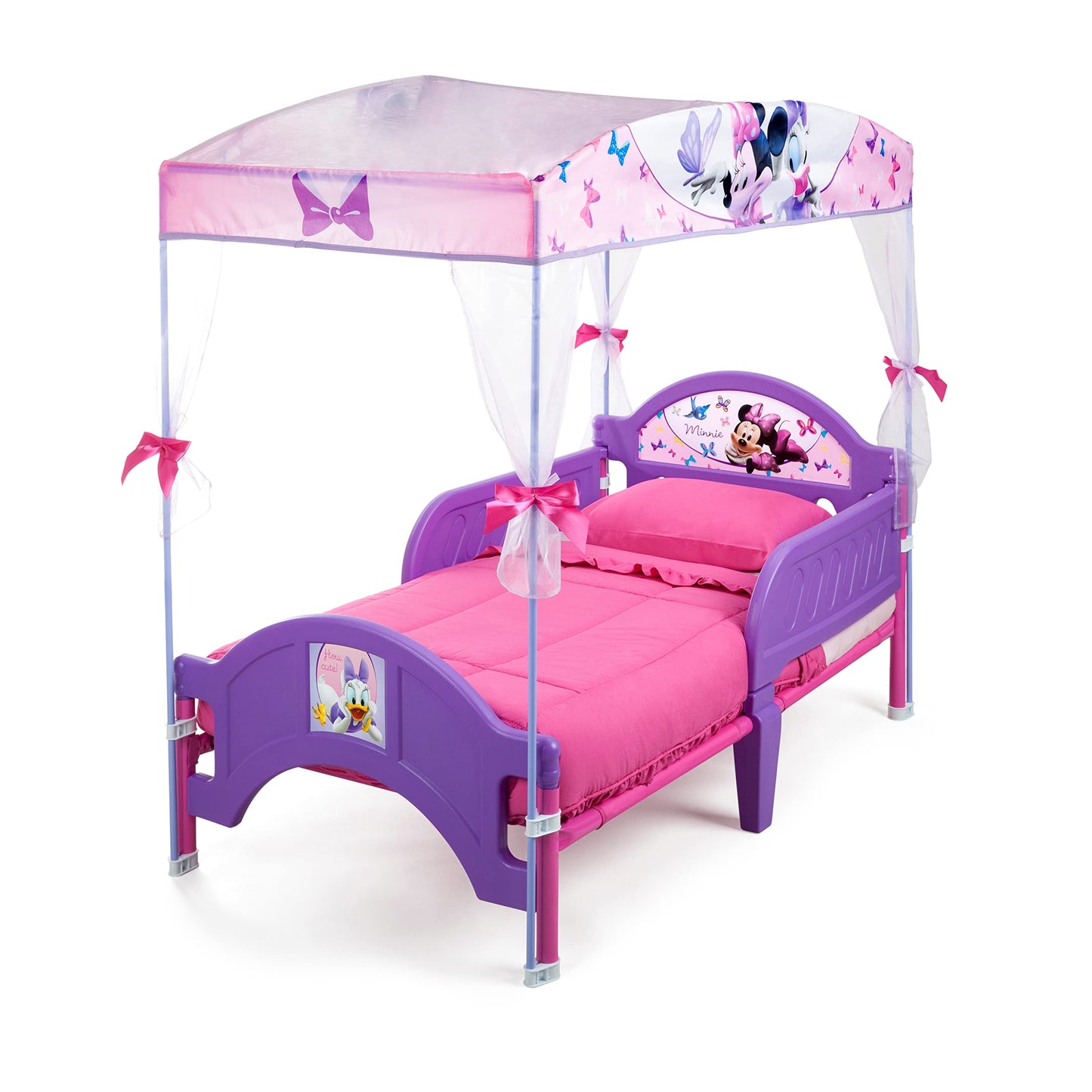 Delta Children Minnie Mouse Toddler Bed, Purple