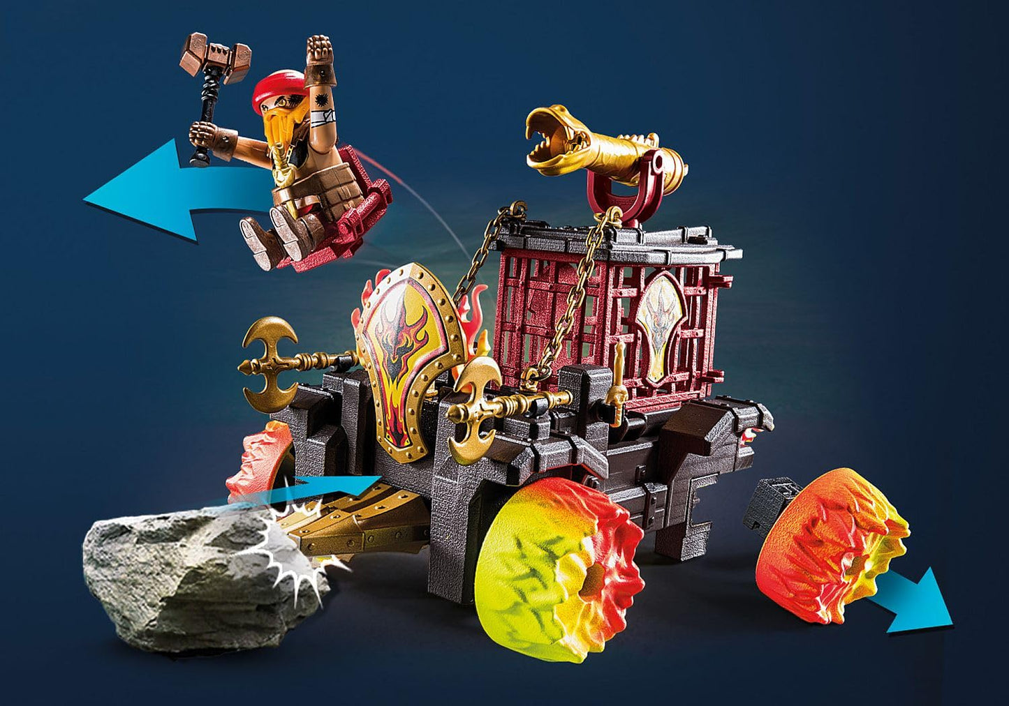 Playmobil Medieval Battering Ram Toy Set
