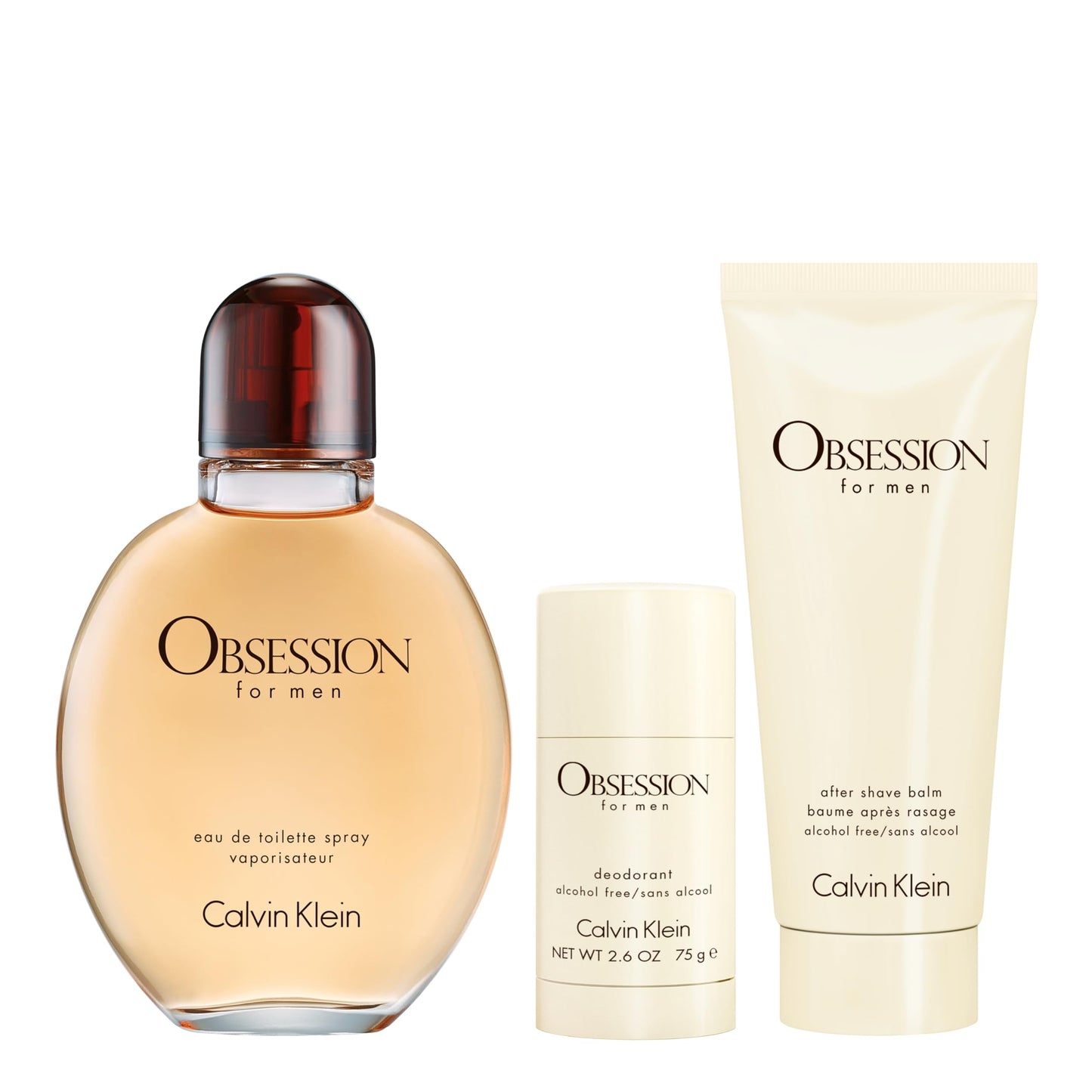 Calvin Klein Men's Obsession Gift Set 3-Piece