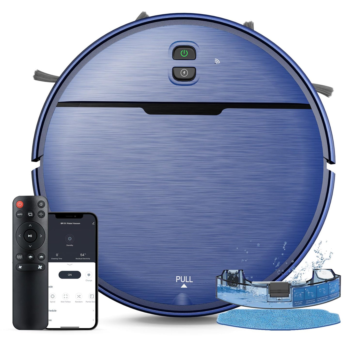 iMartine 2-in-1 Robot Vacuum and Mop