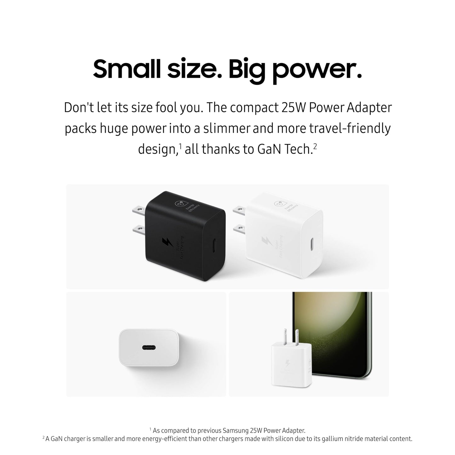 25W Samsung Fast Charging Wall Charger