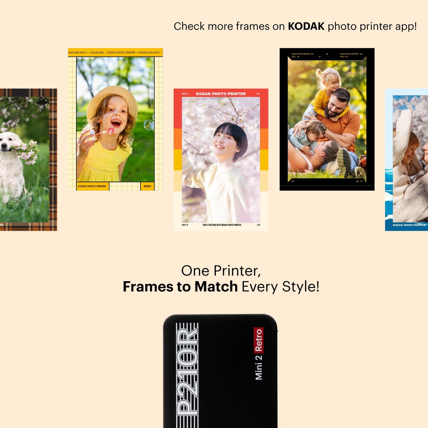 KODAK Mini 2 Portable Photo Printer Bundle