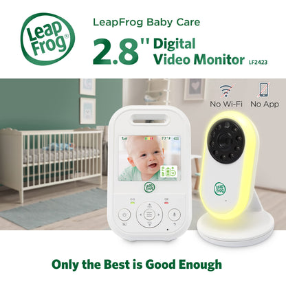 LeapFrog 2.8" Video Baby Monitor with Night Vision