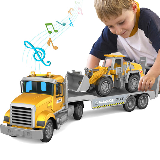 DOWELLIN Truck Carrier Toy Set for Kids