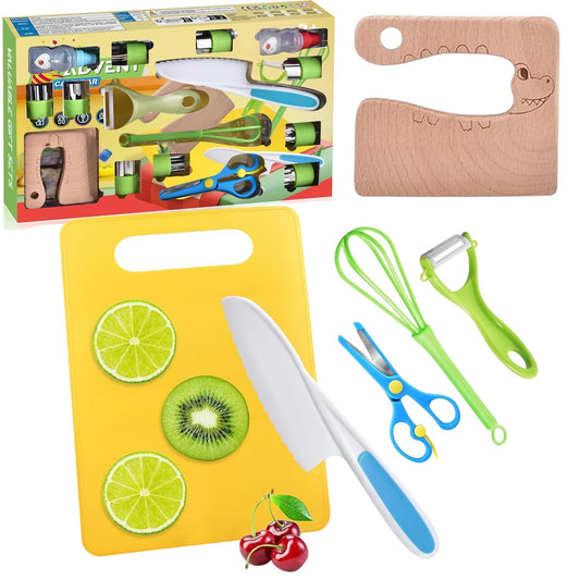 Kids 50 PCS Cooking Knife Set for Toddlers
