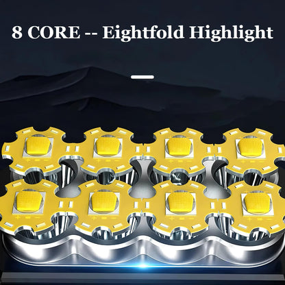 2 Pack Super Bright Rechargeable Flashlights