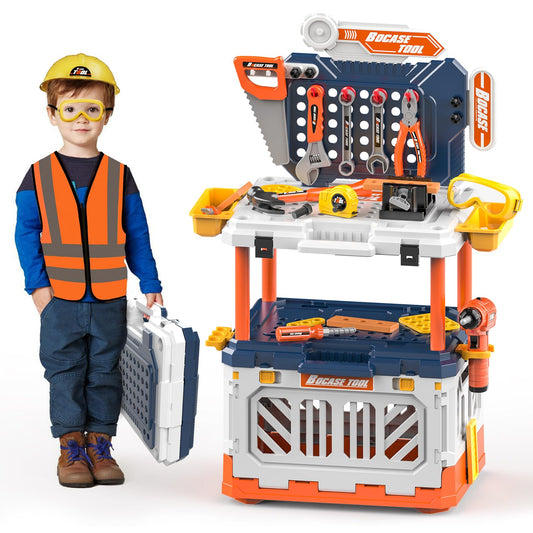 Kids Tool Bench Set with 90 Accessories