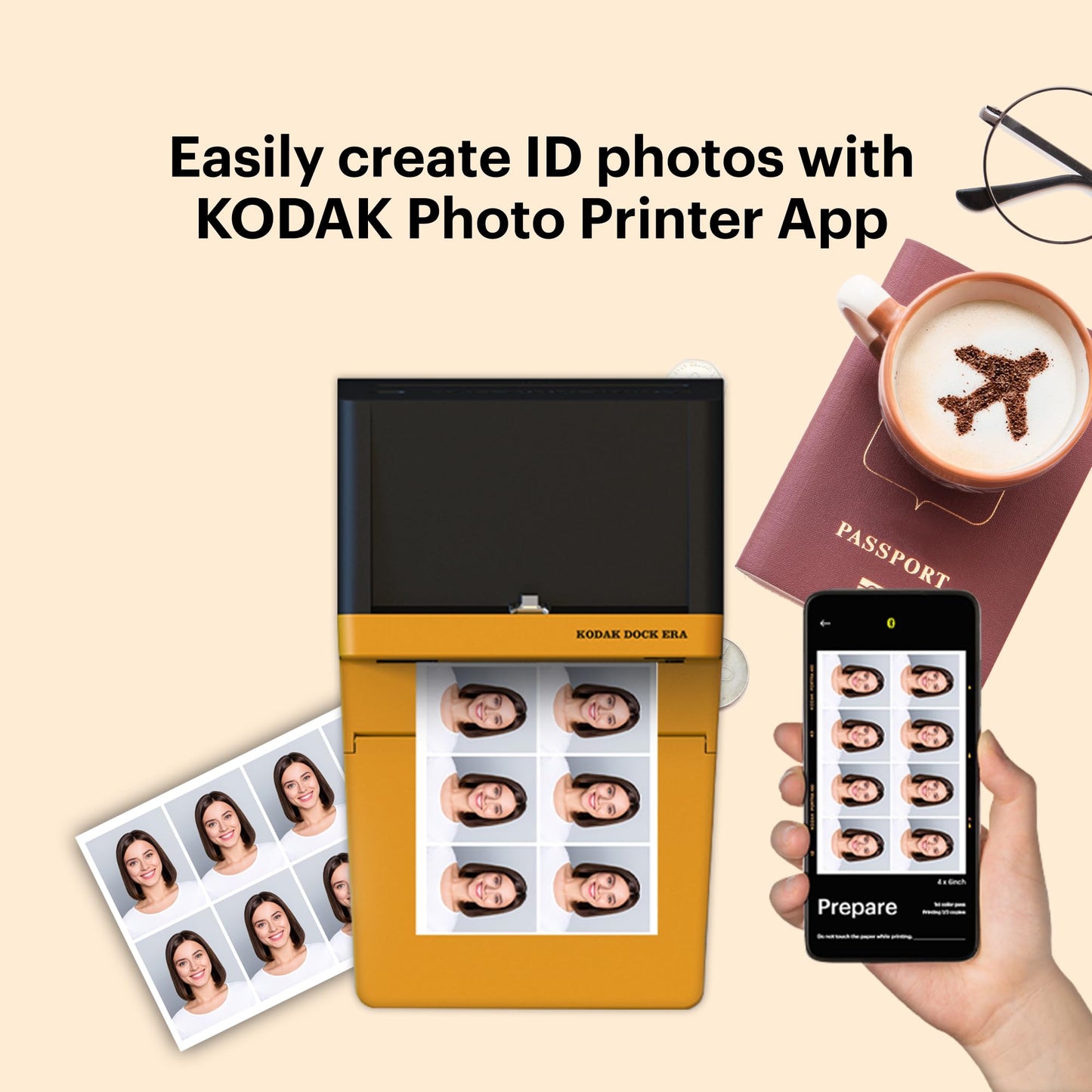 90 Sheets KODAK Instant Photo Printer Bundle