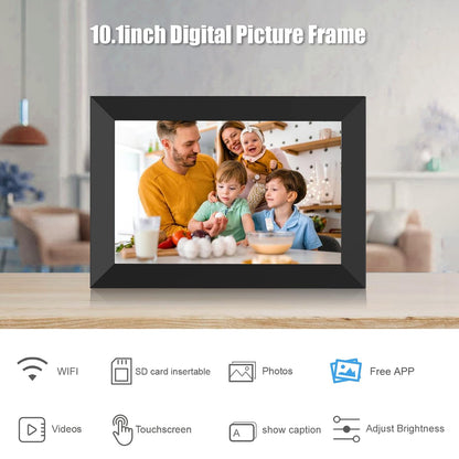 WiFi 10.1" Digital Picture Frame with Touch Screen