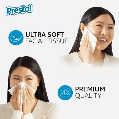 264-Count Presto! Ultra-Soft Facial Tissues