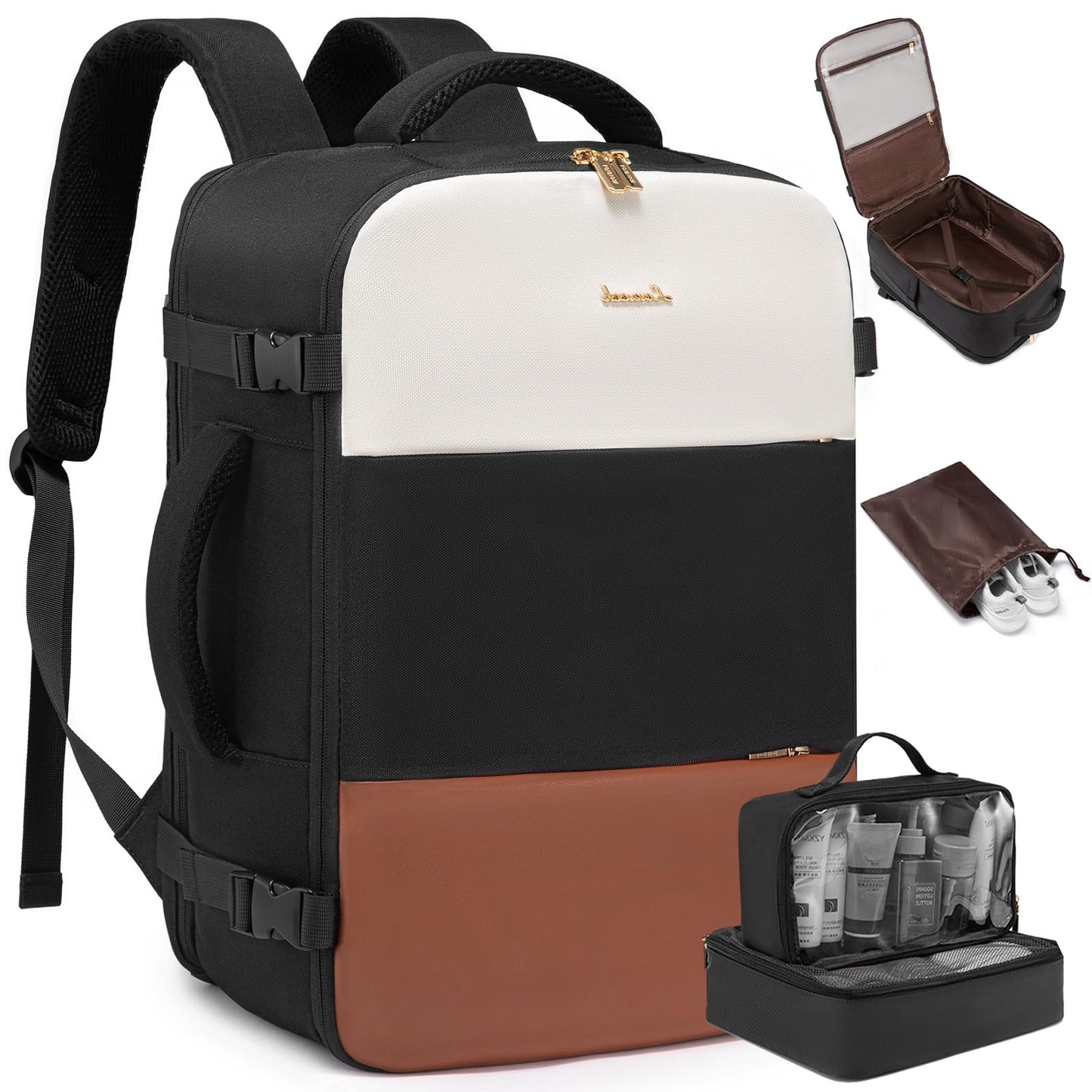 LOVEVOOK Travel Backpack with Packing Cubes