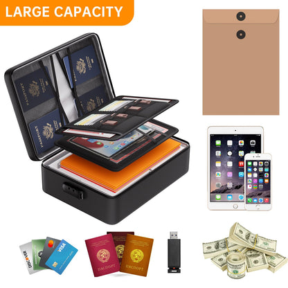 Fireproof Waterproof Document Organizer by DocSafe