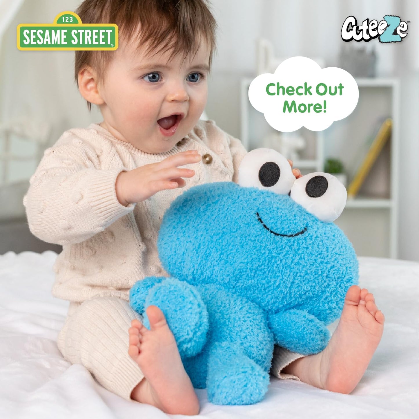 Elmo Jumbo Stuffed Animal for 1 Year Olds