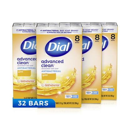 32 Bars Dial Antibacterial Deodorant Soap