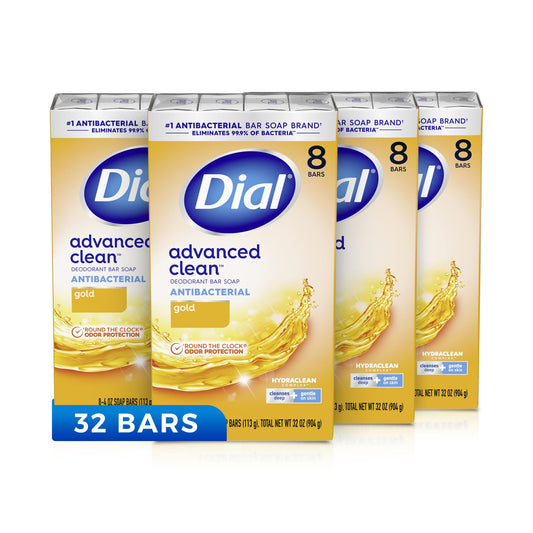 32 Bars Dial Antibacterial Deodorant Soap