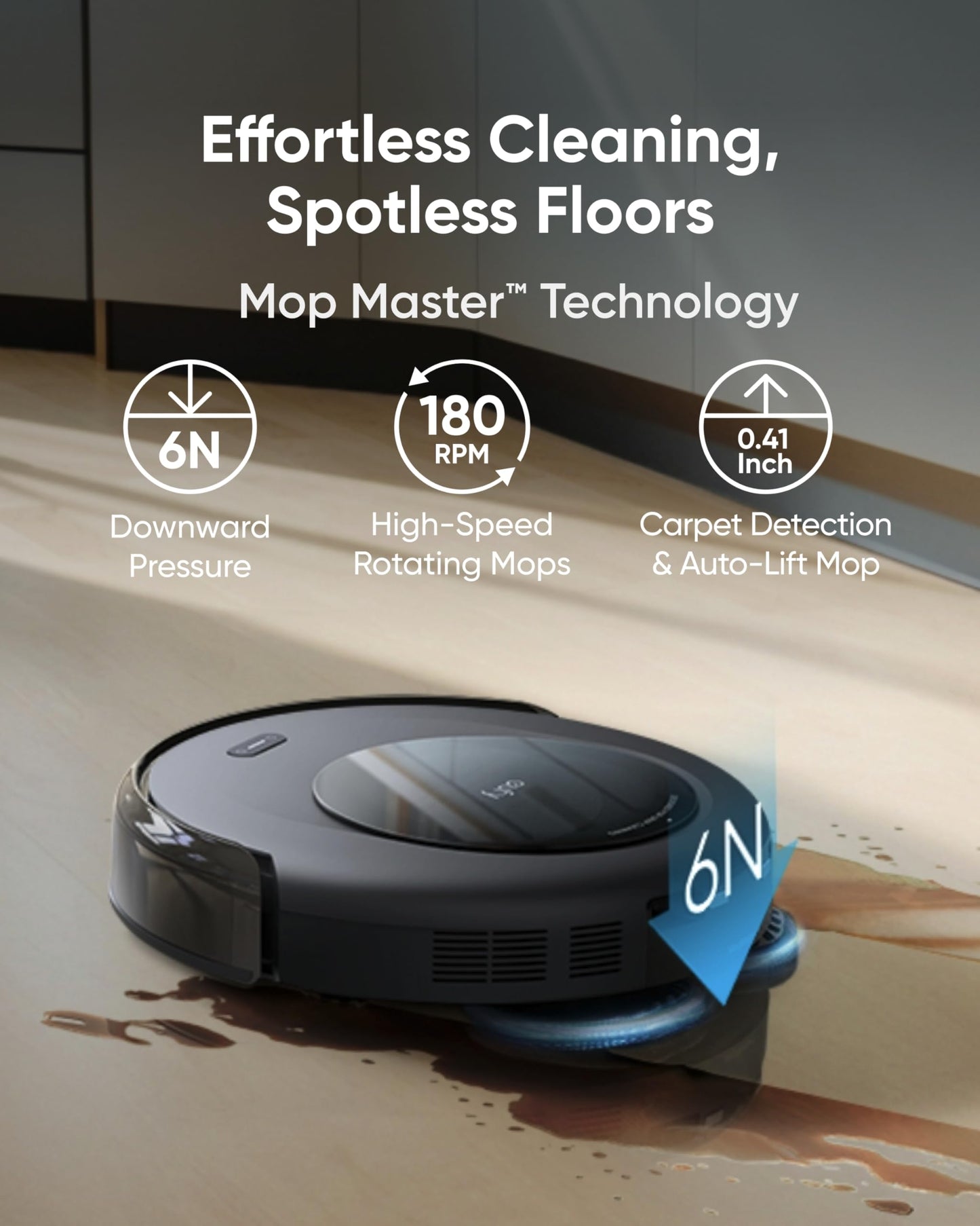 eufy Robot Vacuum and Mop Combo, Self-Emptying