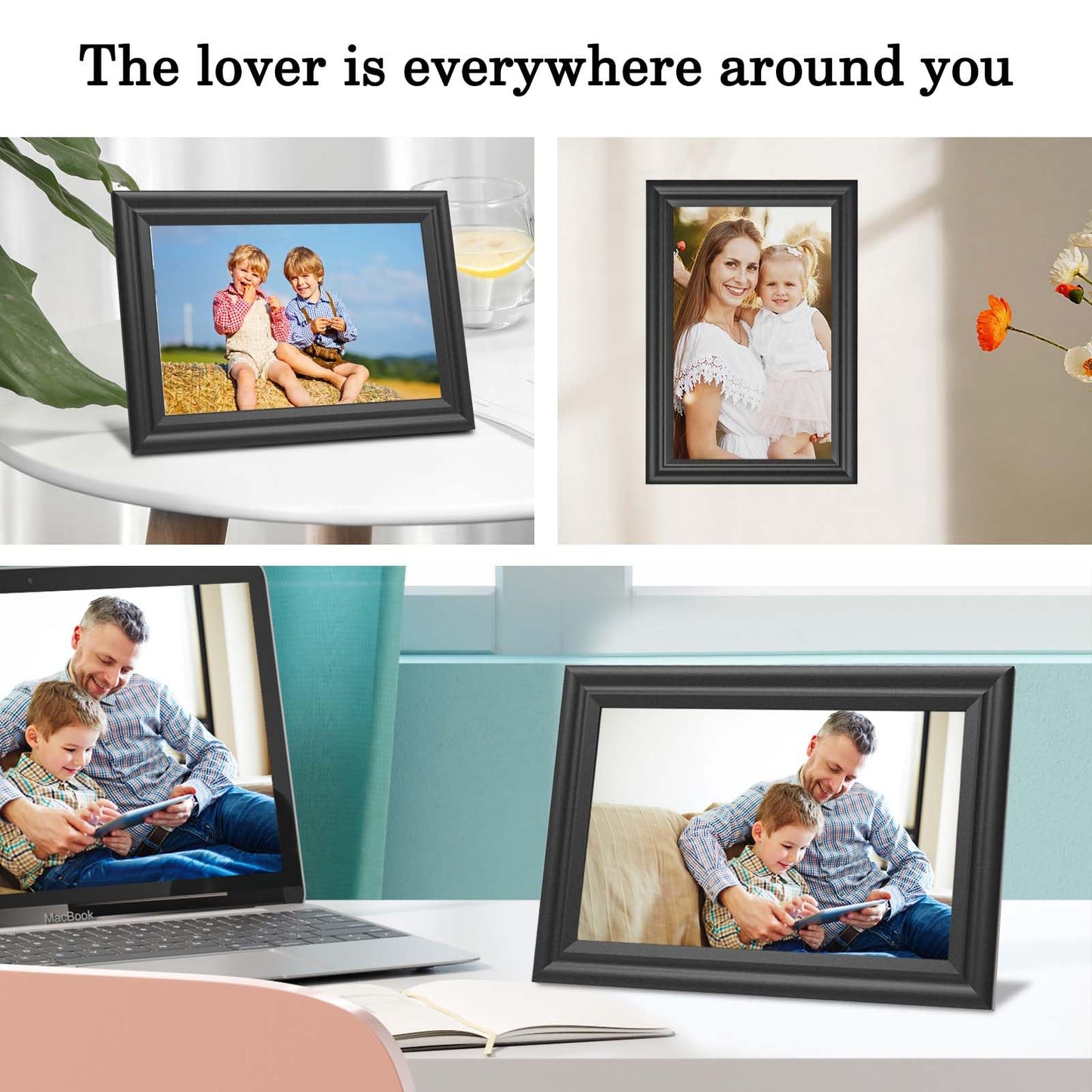10.1" WiFi Digital Picture Frame by VEALLIFE